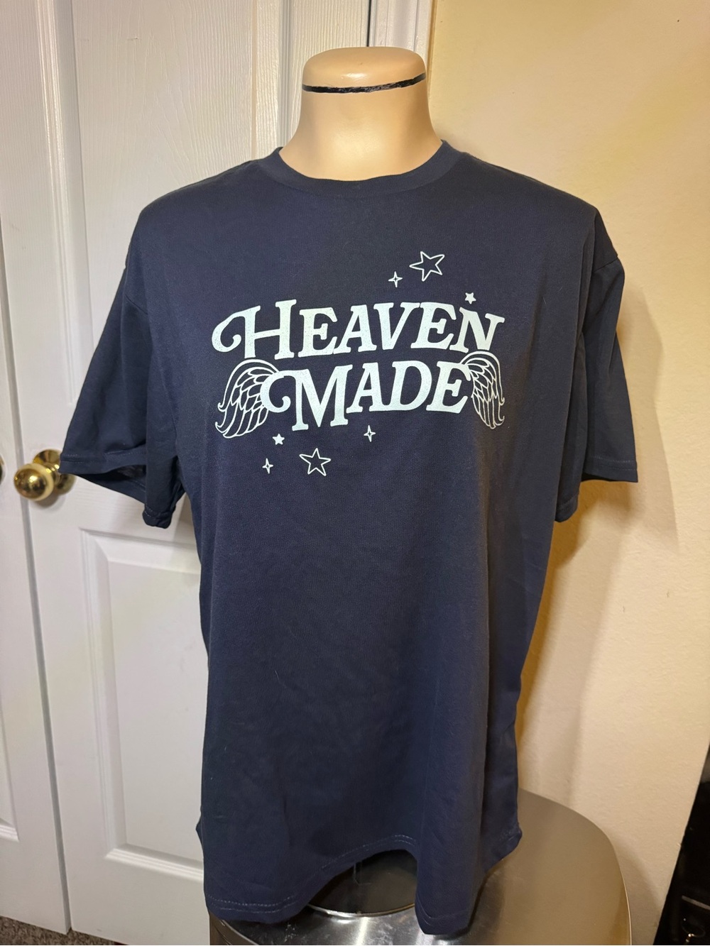 Heaven Made Women’s Navy Graphic Tee